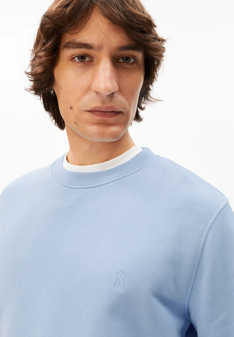 BAARO LOOP SWEATSHIRT | wedgwood