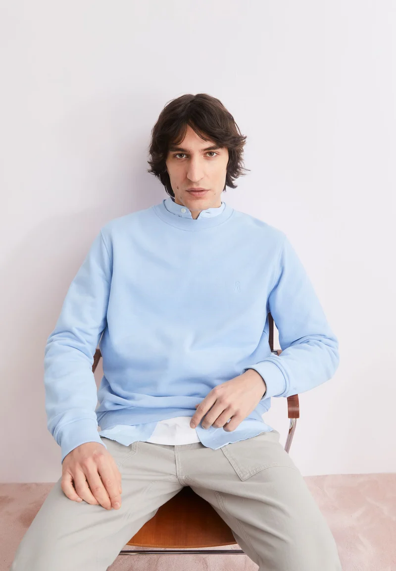 BAARO LOOP SWEATSHIRT | wedgwood