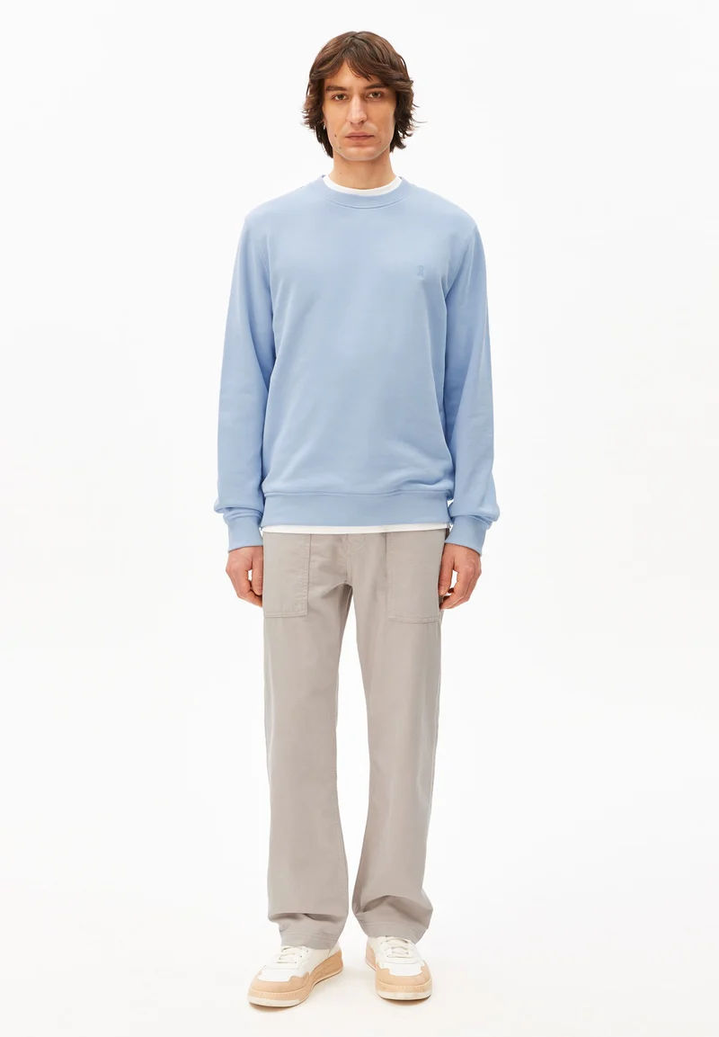 BAARO LOOP SWEATSHIRT | wedgwood