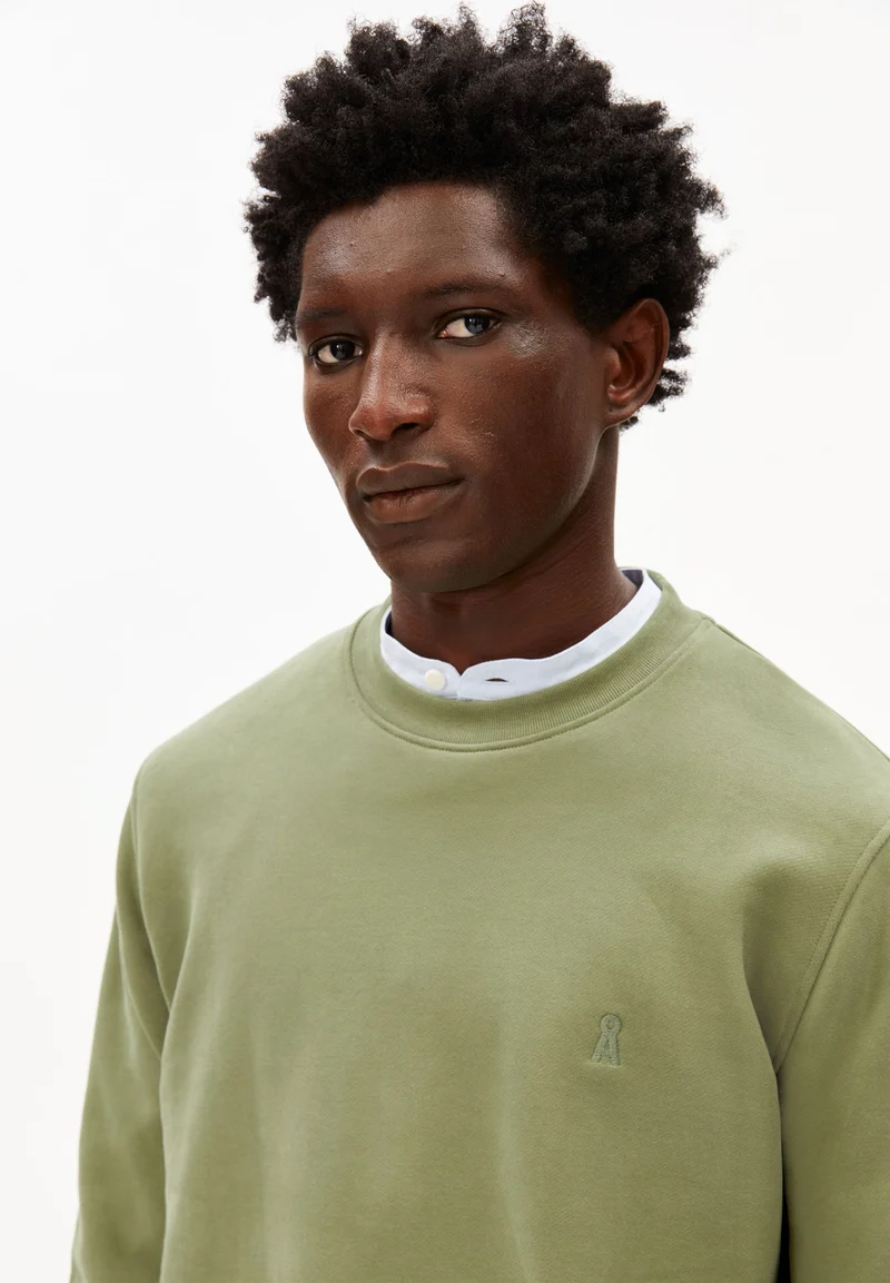 BAARO LOOP SWEATSHIRT | fatigue green
