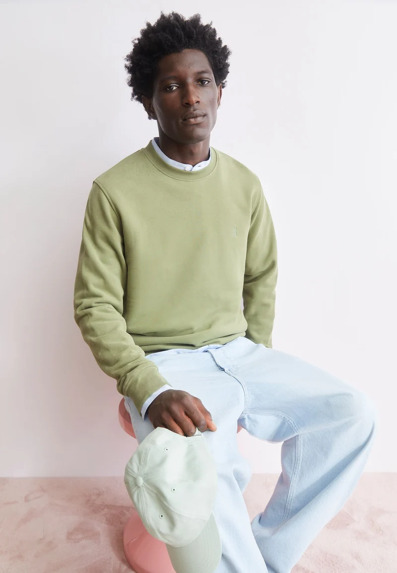 BAARO LOOP SWEATSHIRT | fatigue green