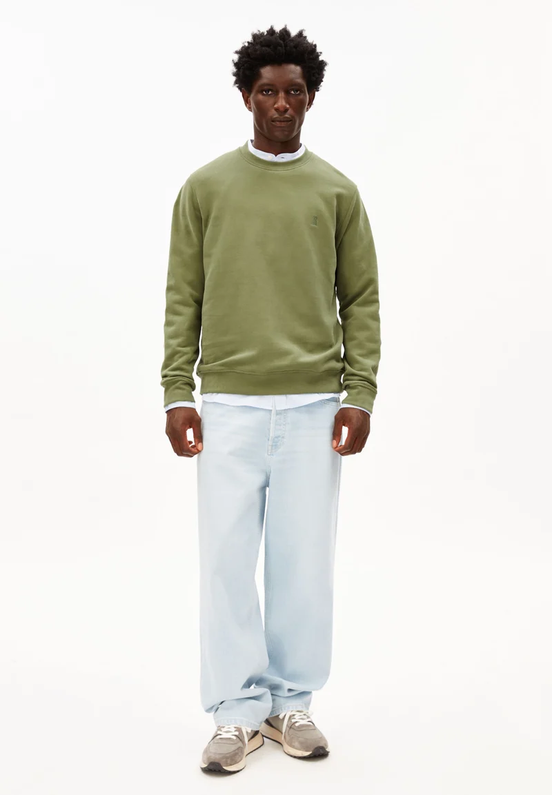 BAARO LOOP SWEATSHIRT | fatigue green