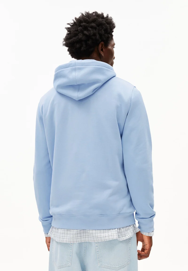 PAARLO LOOP HOODIE | wedgwood