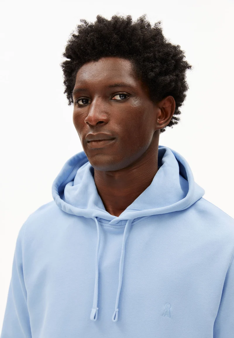 PAARLO LOOP HOODIE | wedgwood