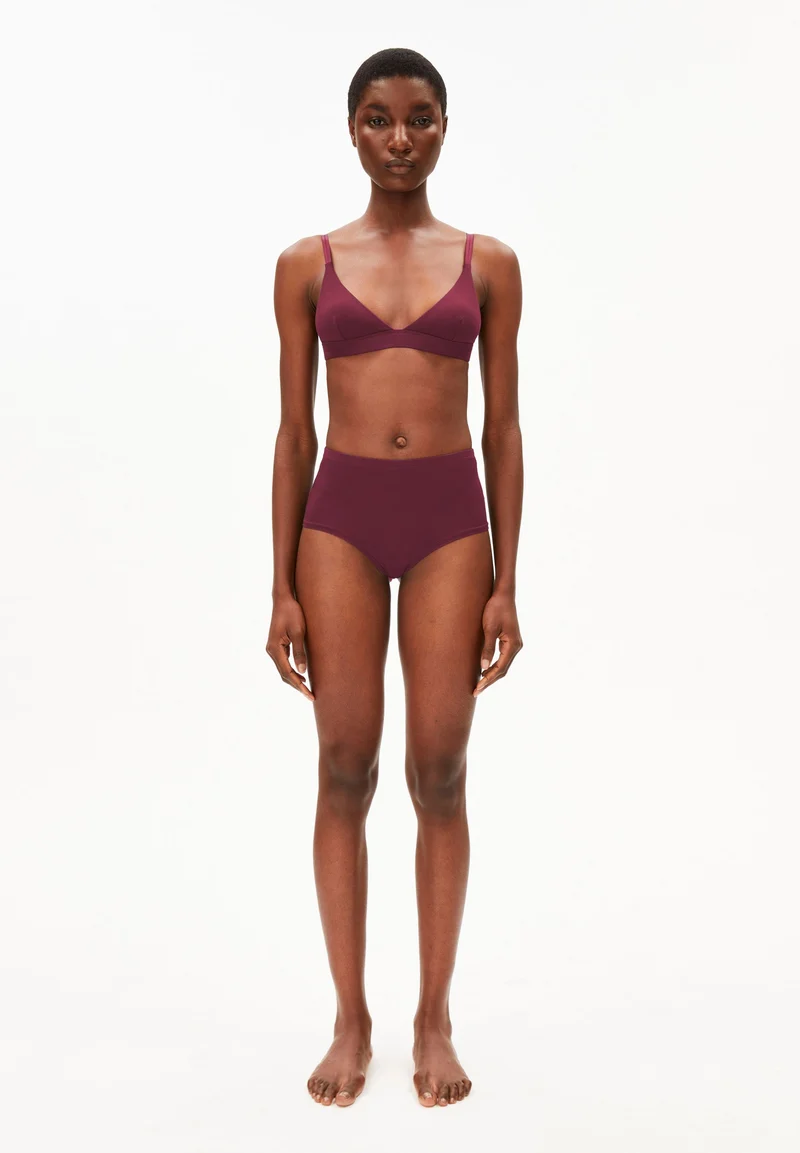 BIRTAA HIGH WAIST SLIP | cranberry juice