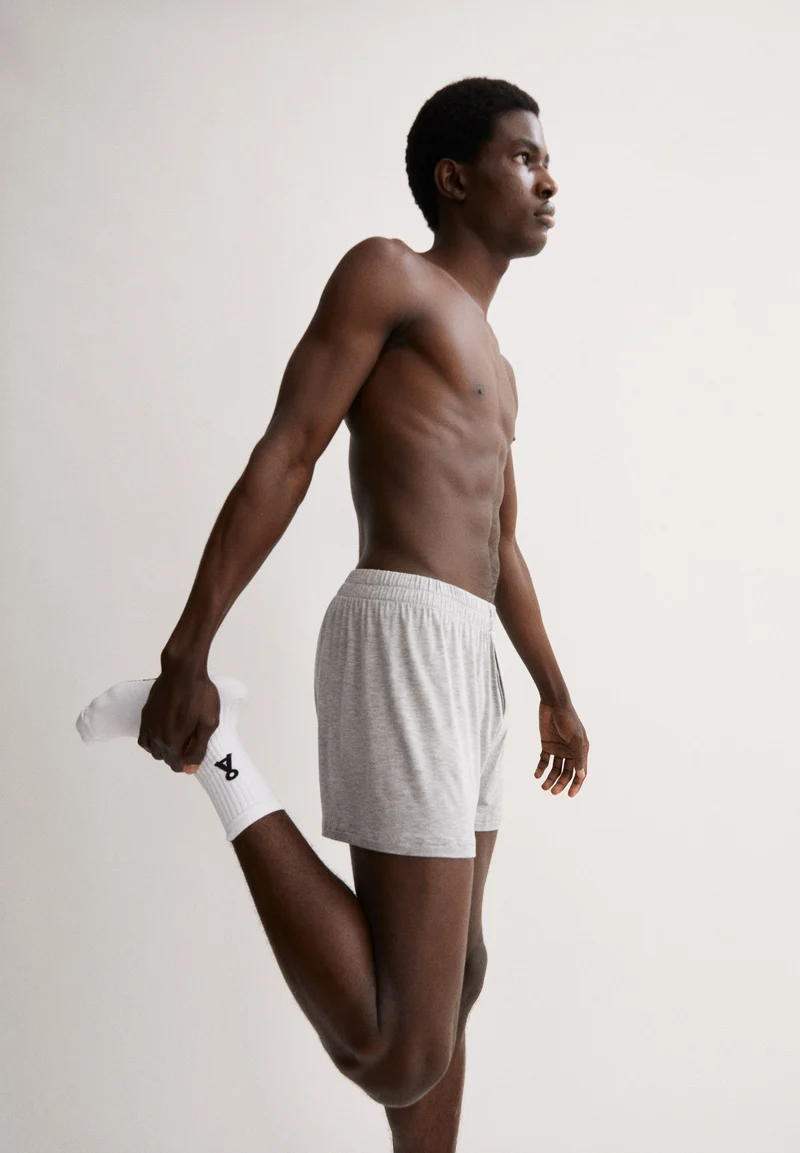 AASKER BOXERSHORTS | grey melange