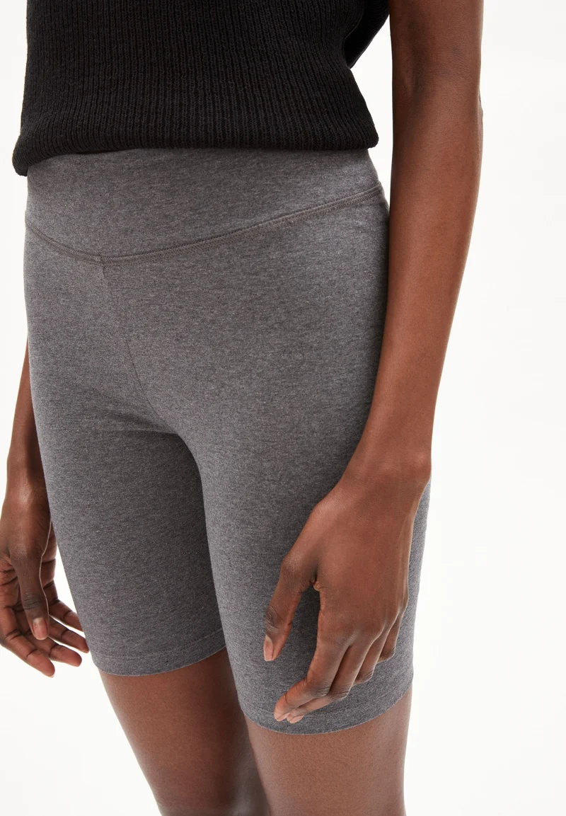 NEDAA LITAA SHORTS | dark grey melange