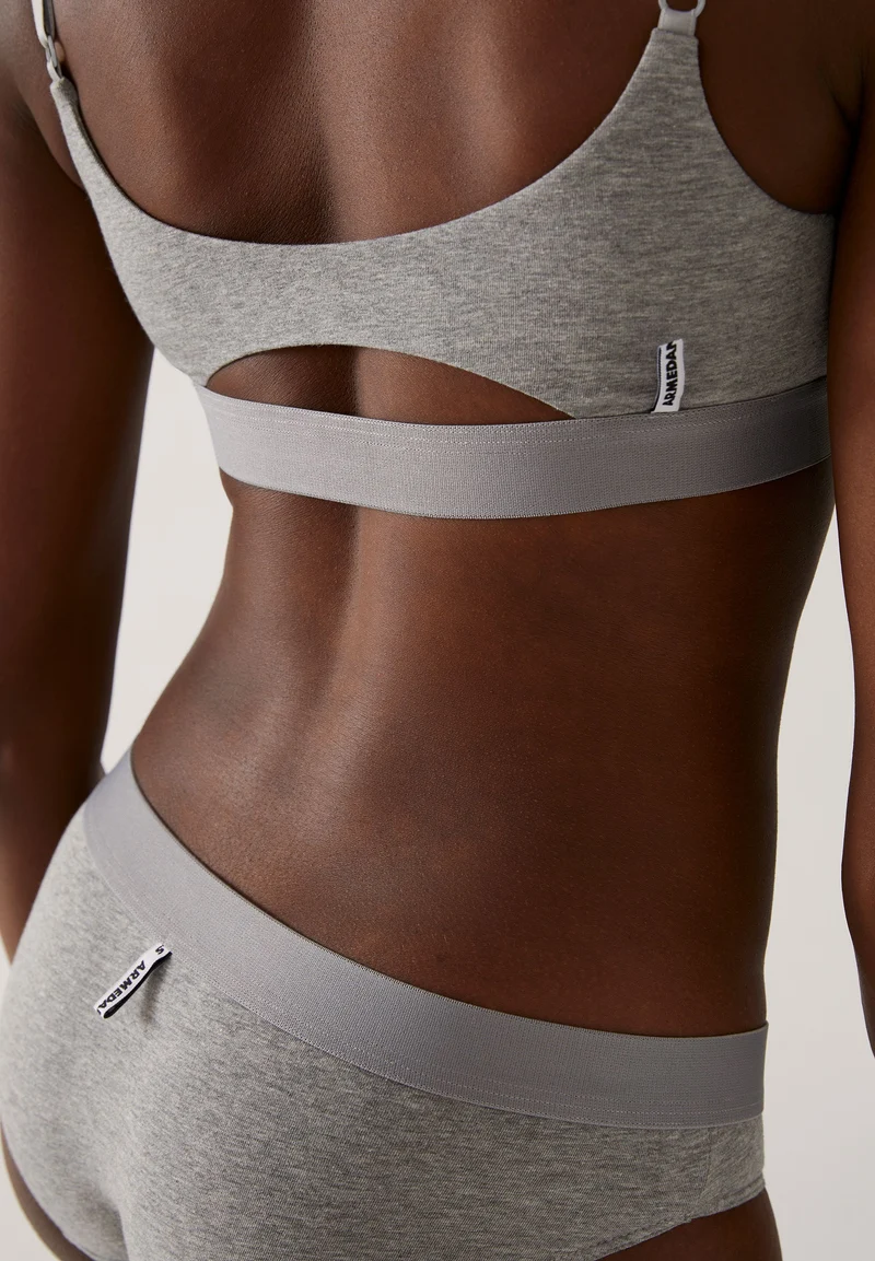 TOVAA BRALETTE | grey melange