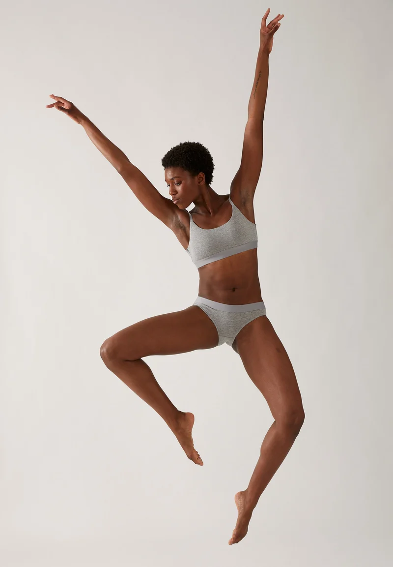 TOVAA BRALETTE | grey melange