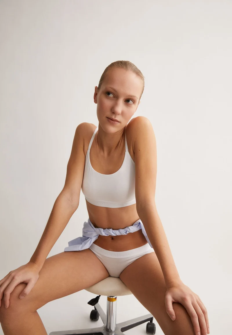 TOVAA BRALETTE | white