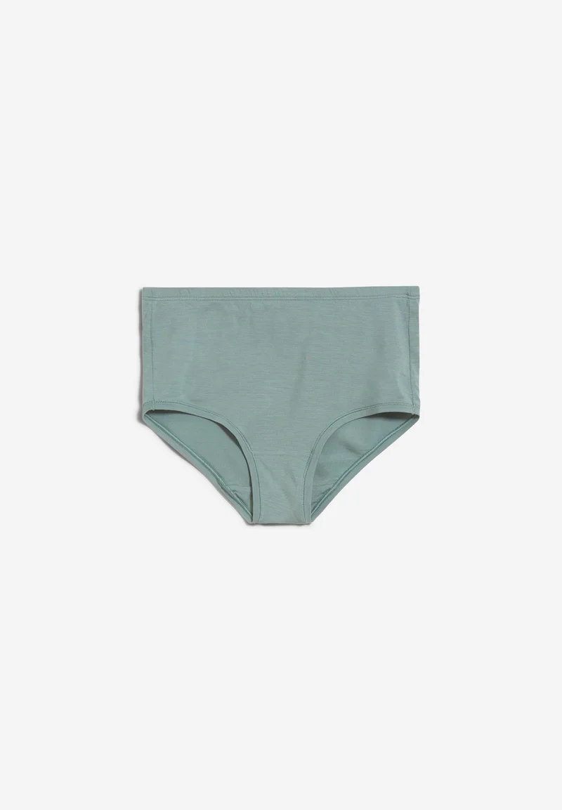 BIRTAA HIGH WAIST SLIP | eucalyptus green