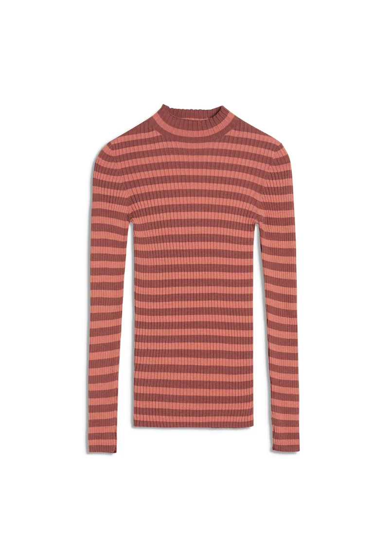 ALAANIA STRIPED | copper glow-pink maple
