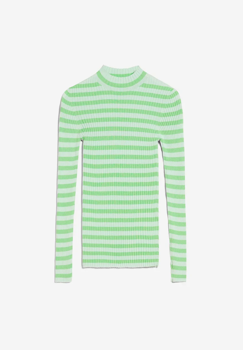 ALAANIA STRIPED | light apple neon-apple neon