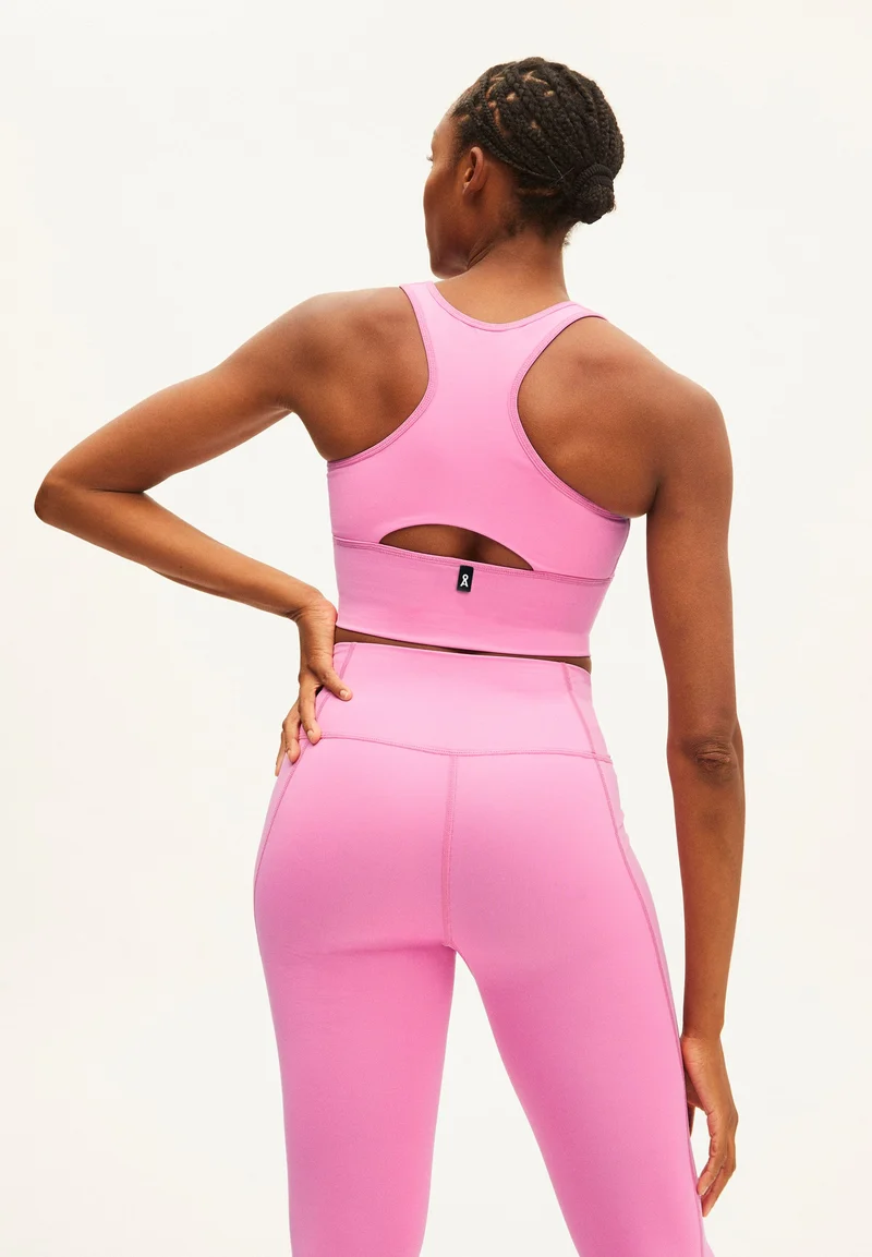SAANTOSHA LI | raspberry pink-bright lime