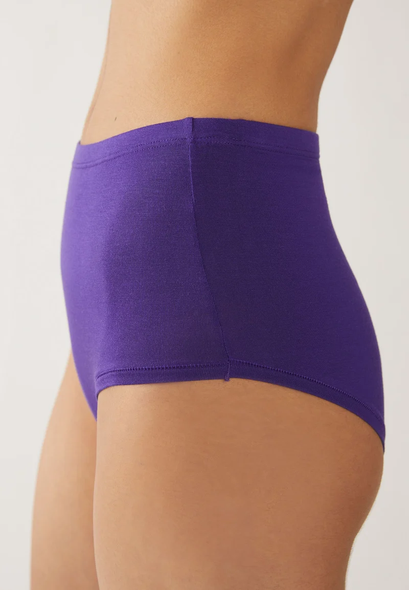 BIRTAA HIGH WAIST SLIP | indigo lilac