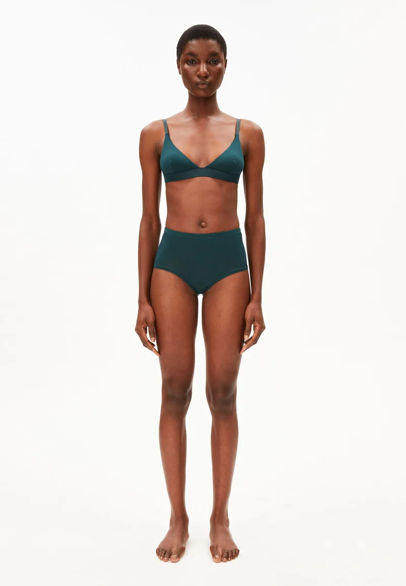 BIRTAA HIGH WAIST SLIP | teal stone