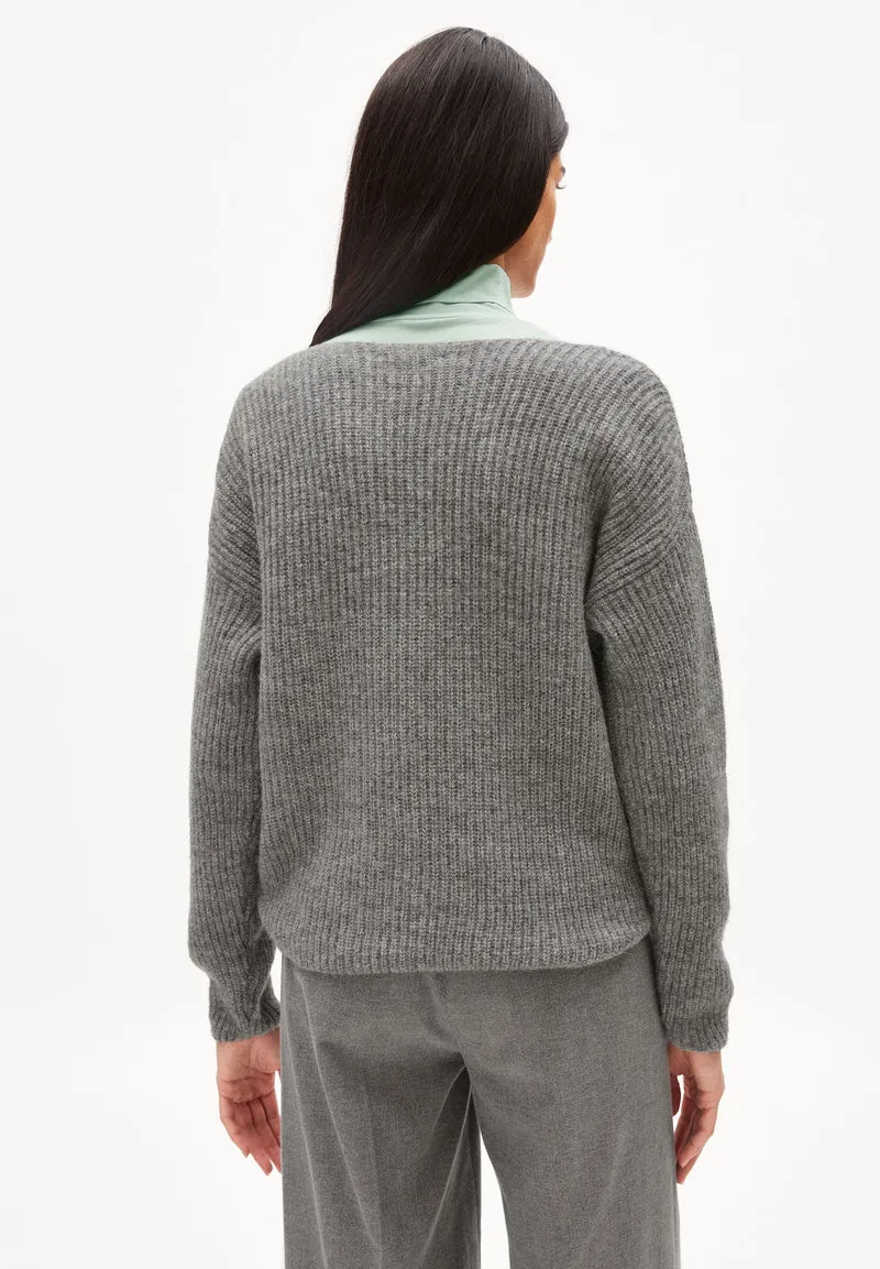 SIAANA | frozen mid grey melange