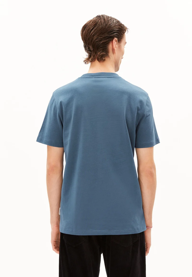 MAARKOS T-SHIRT | iron blue