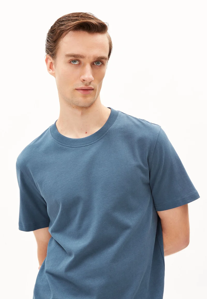 MAARKOS T-SHIRT | iron blue