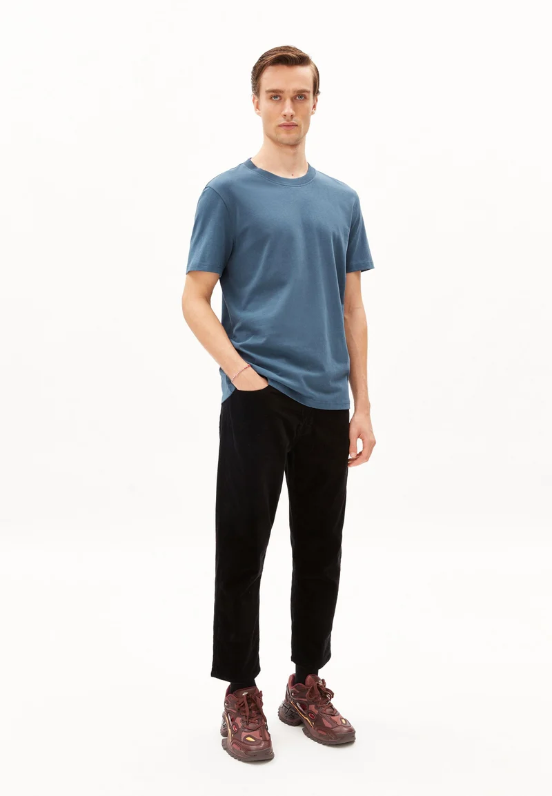 MAARKOS T-SHIRT | iron blue