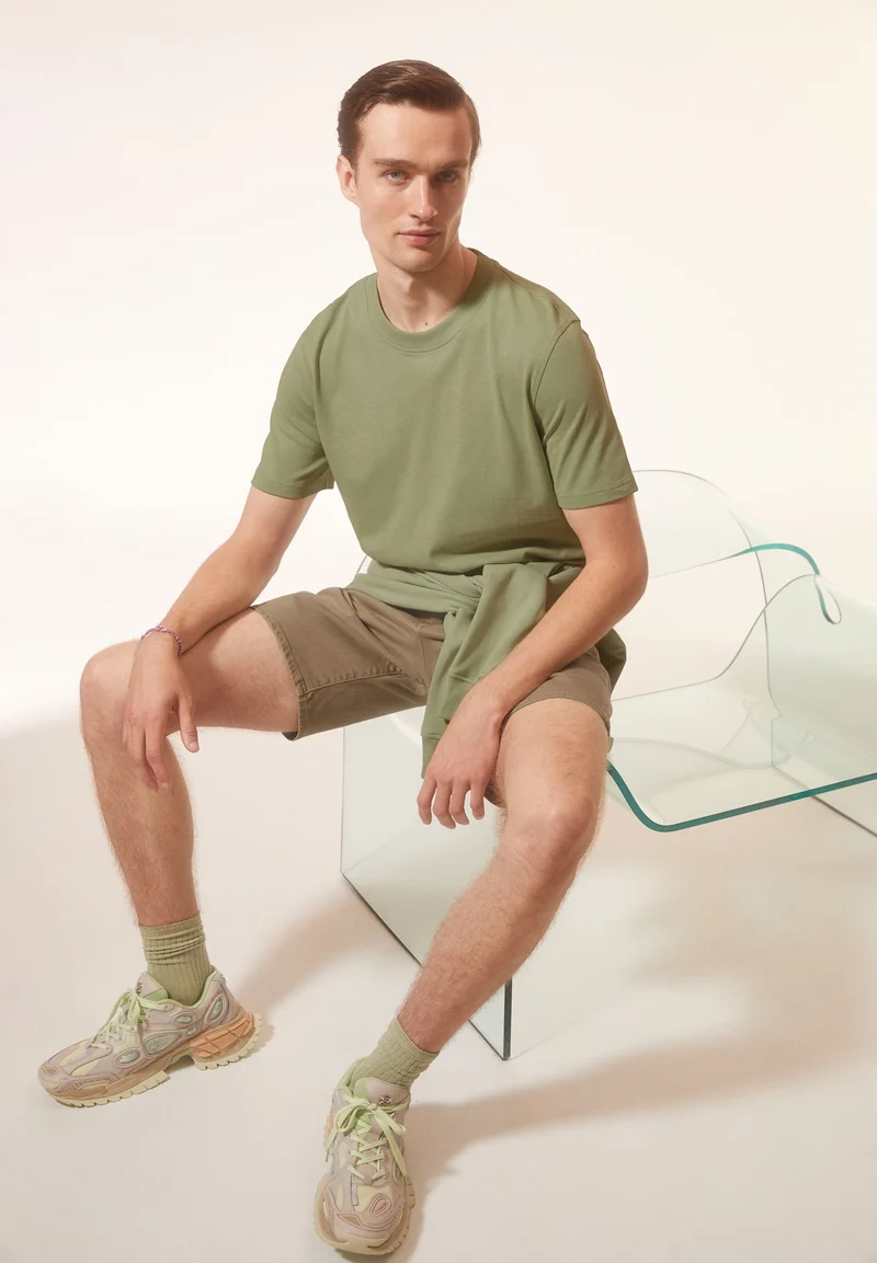 MAARKOS T-SHIRT | light matcha
