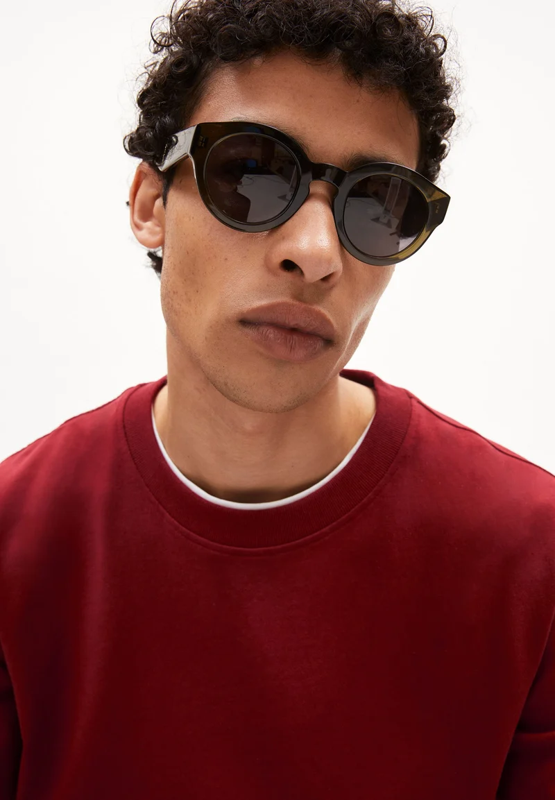 MAARKOS T-SHIRT | dark crimson