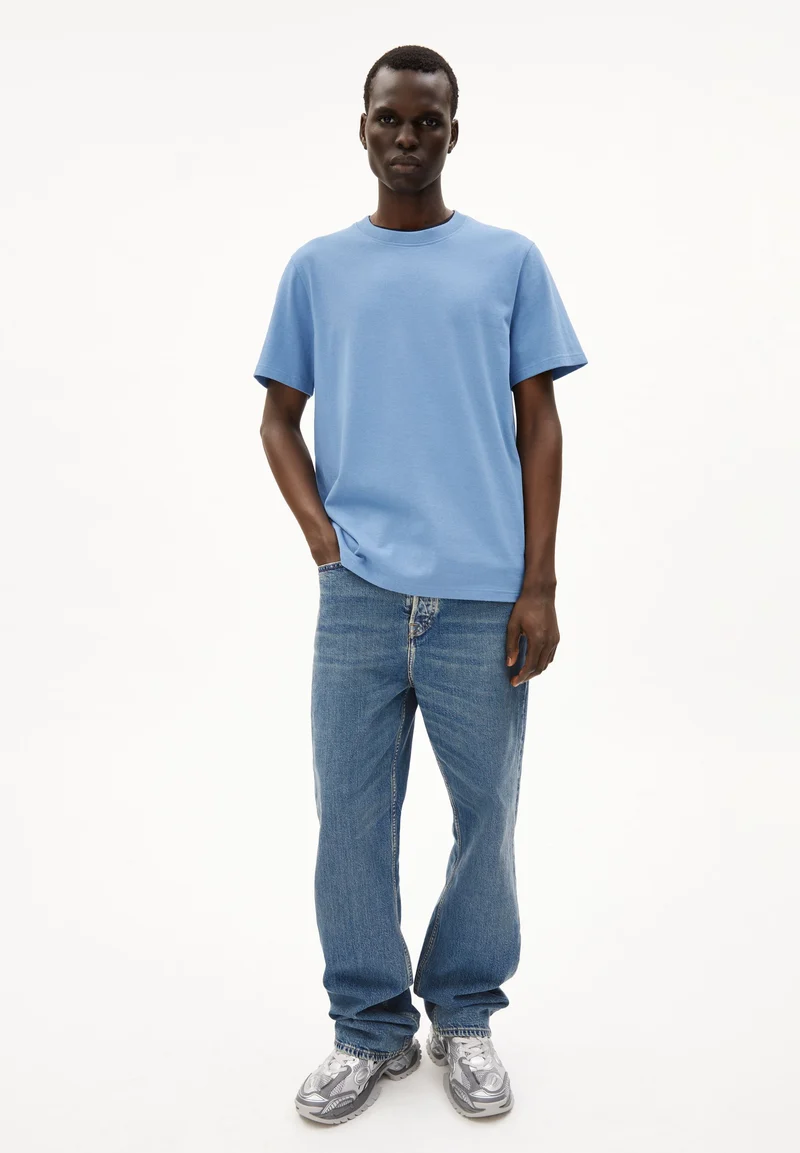 MAARKOS T-SHIRT | vintage blue