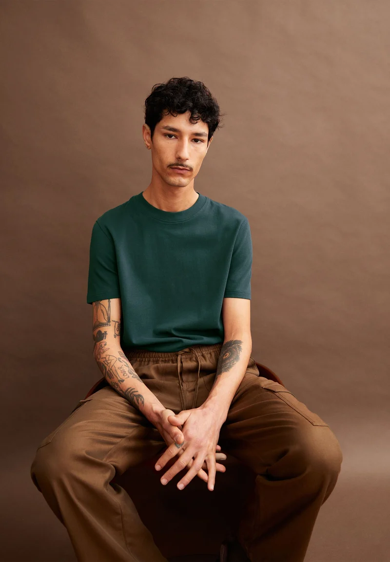 MAARKOS T-SHIRT | deep teal