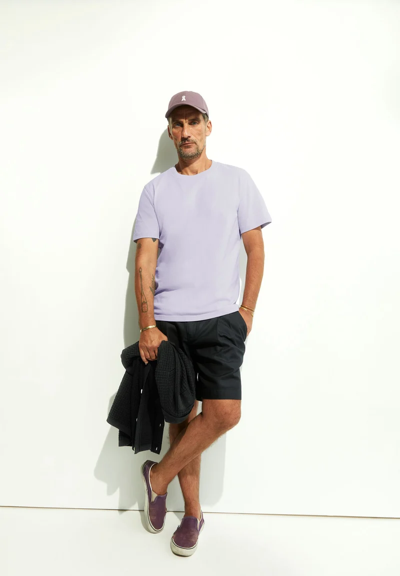 MAARKOS T-SHIRT | soft lilac