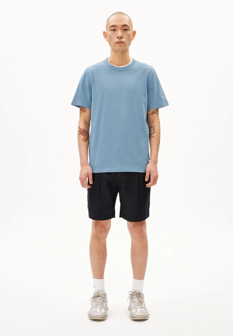 MAARKOS T-SHIRT | pigment blue