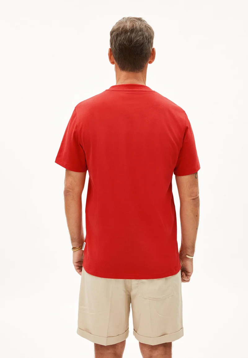 MAARKOS T-SHIRT | coral blush