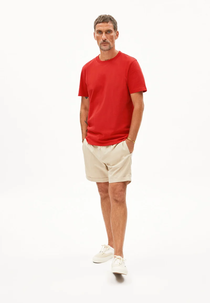 MAARKOS T-SHIRT | coral blush