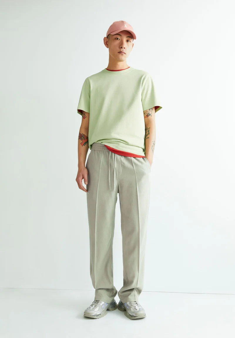 MAARKOS T-SHIRT | green ash