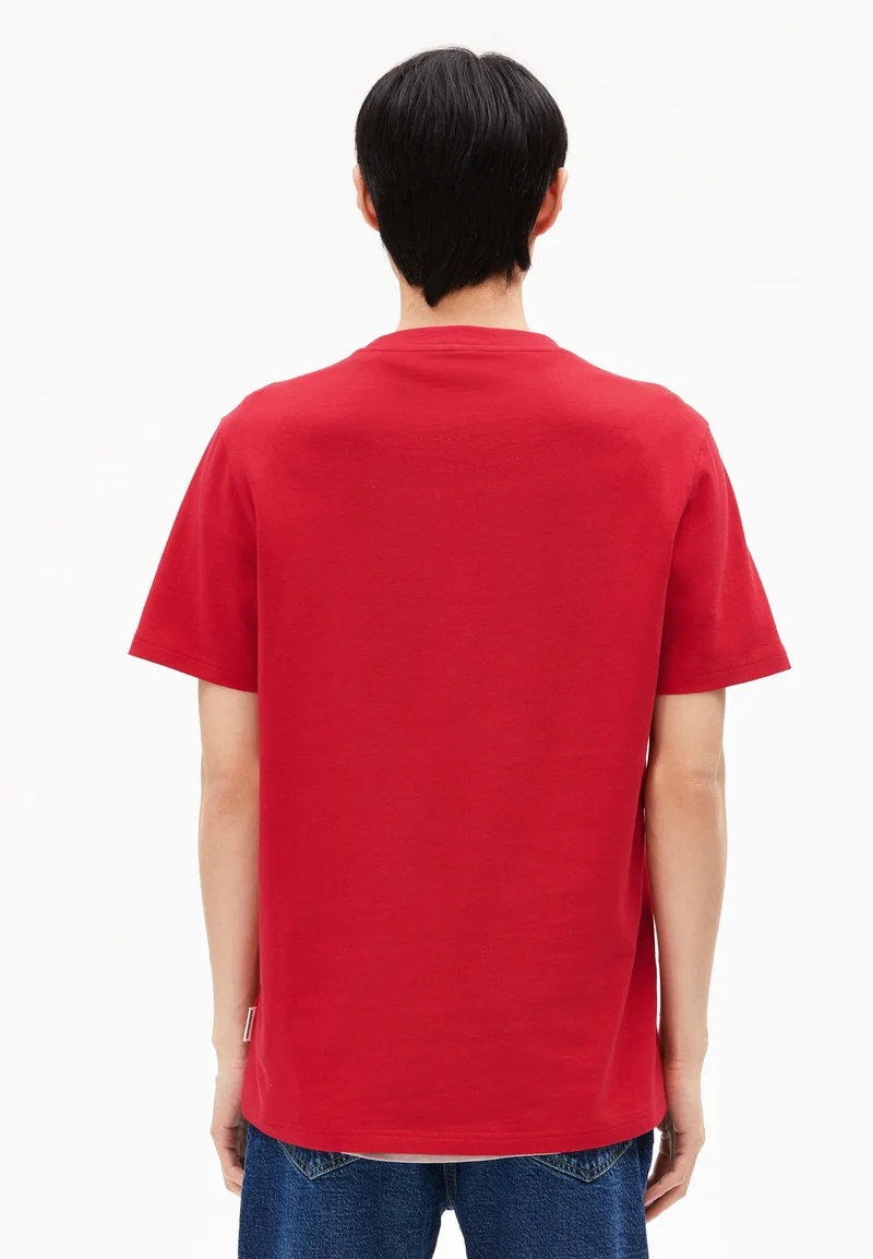 MAARKOS T-SHIRT | scarlet red