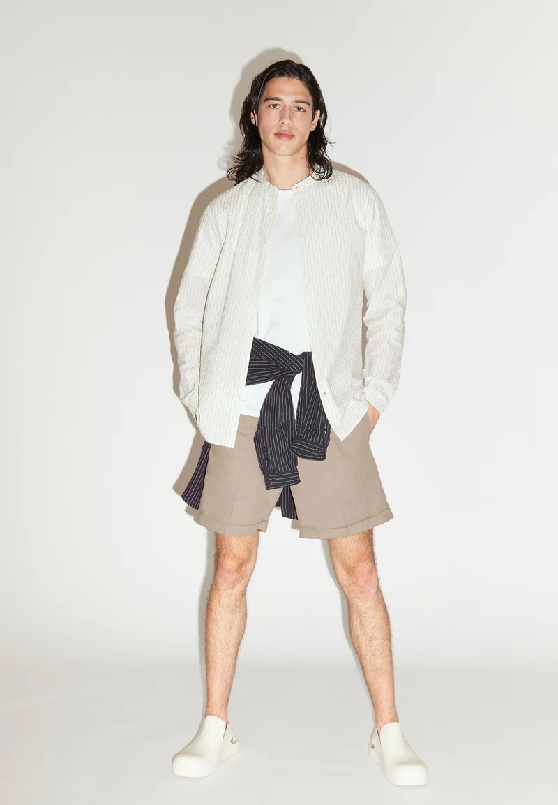 JAACKO STRIPED | undyed