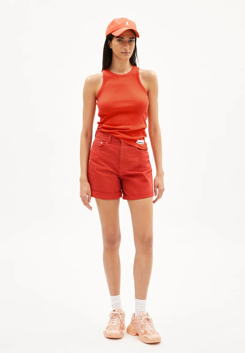 KANITAA TOP | poppy red