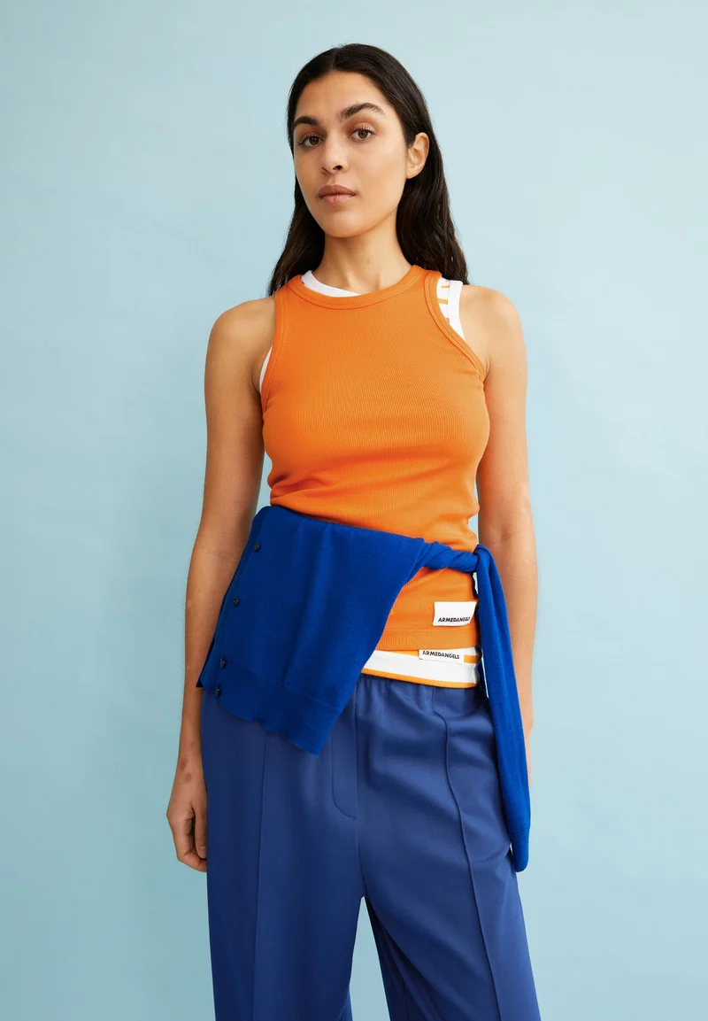 KANITAA TOP | light tangerine