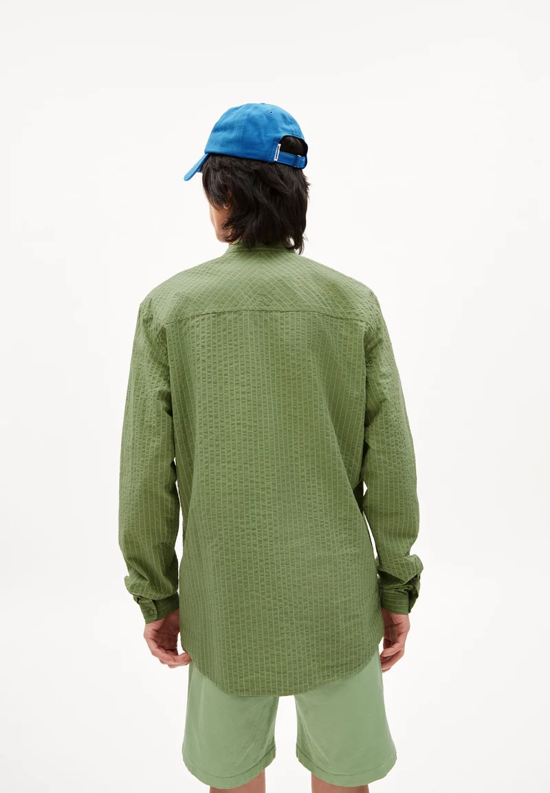 JAACKO STRIPED | smith green-oatmilk