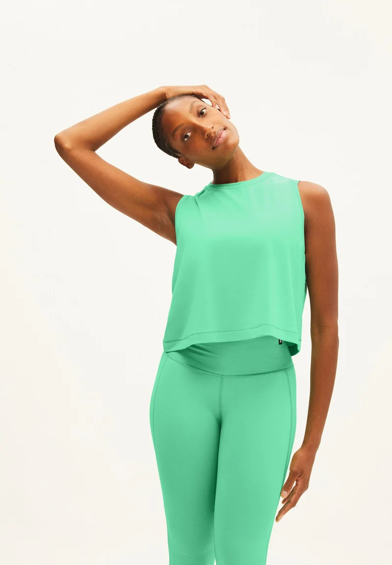 MANJAA | bright lime-indigo