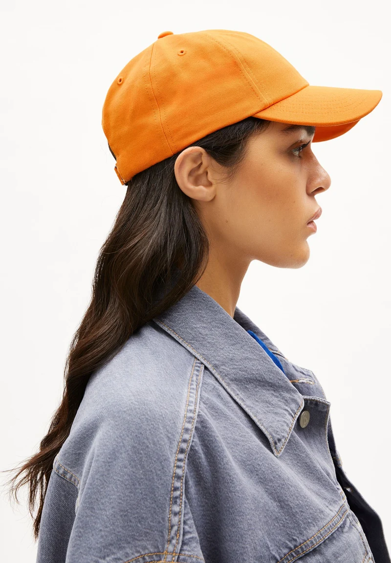 YENAAS BOLD KAPPE | light tangerine