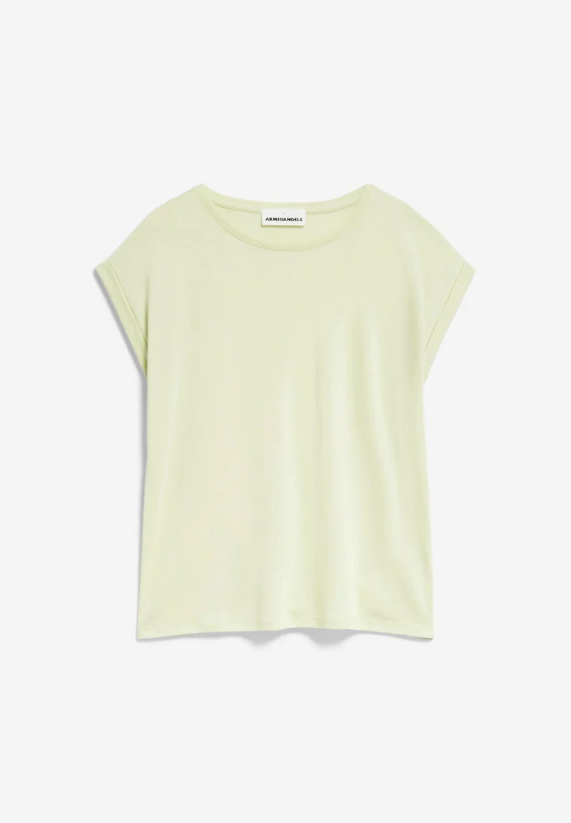 JILAANA T-SHIRT | pastel green