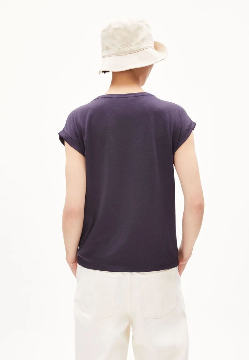 JILAANA T-SHIRT | blue ash