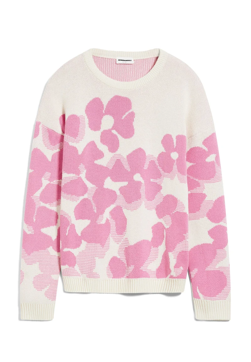 OLESSYAA AQUA FLORAL | oatmilk-raspberry pink