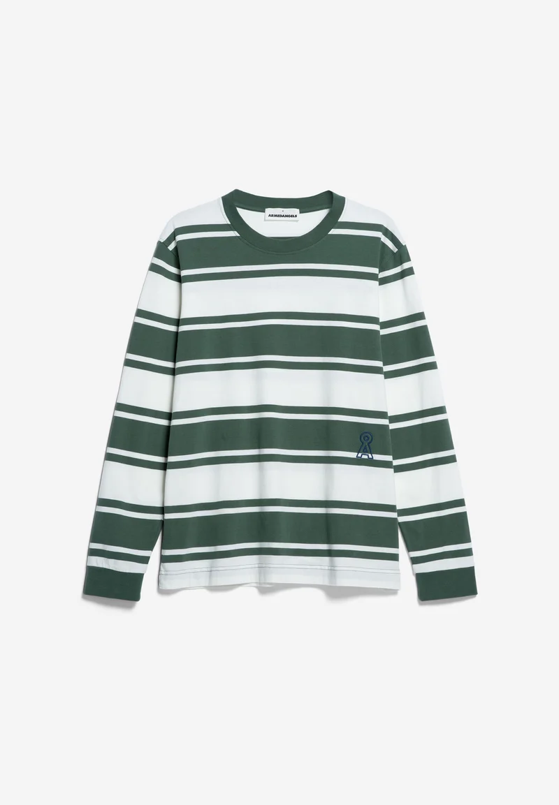 JOSCHKAA STRIPES | boreal green - off white