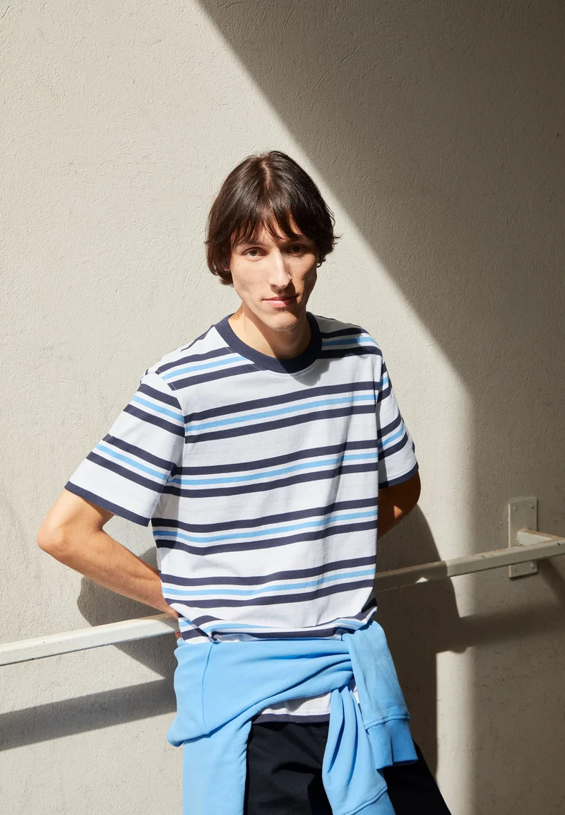 MAARKOS MULTIC. STRIPES | black multicolor