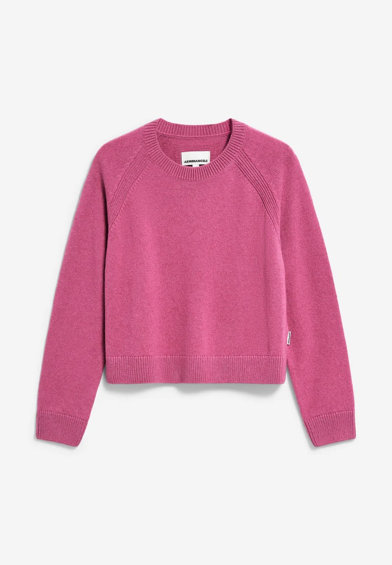 DILIRIAA REGLANA STRICKPULLOVER | crushed berry