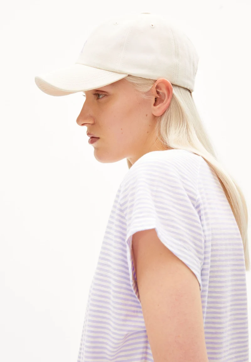 ONELIAA LOVELY STRIPES T-SHIRT | lavender light-oatmilk