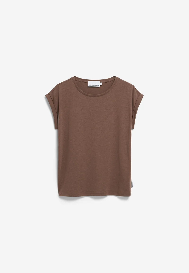 JILAANA T-SHIRT | toasty tan