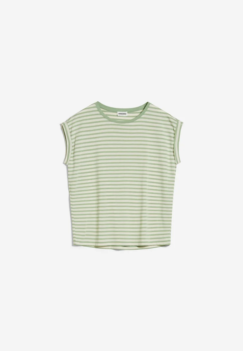 JILAANA STRIPES | smith green-oatmilk