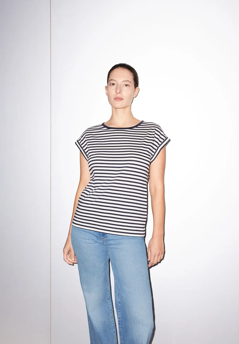 JILAANA STRIPES | night sky-oatmilk